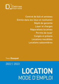 Picture of Location mode d'emploi 2022/23 16ed