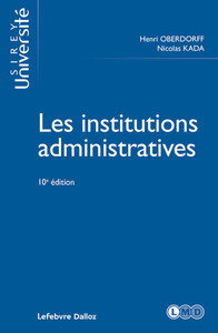 Picture of Les institutions administratives 10ed