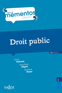 Image de Droit public 23ed