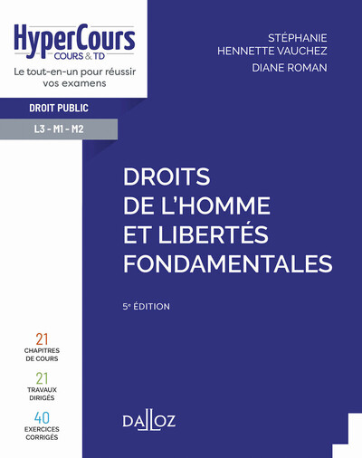 Picture of Droits de l'Homme et libertés fondamentales 5ed