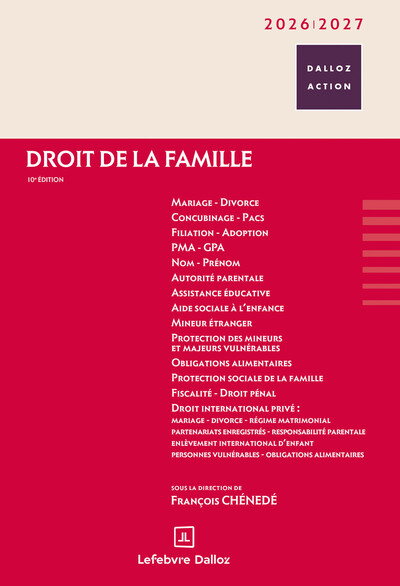 Image de Droit de la famille 2026/2027. 10e éd.