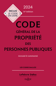 Image de Code général de la propriété des personnes publiques 2024, annoté et commenté. 14e éd.