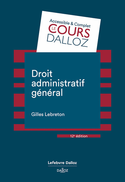 Image de Droit administratif général 12ed