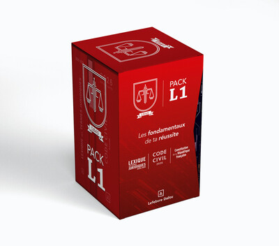 Picture of Pack L1 2026 : Code civil - Lexique des termes juridiques - Constitution de la République Fr. 24e