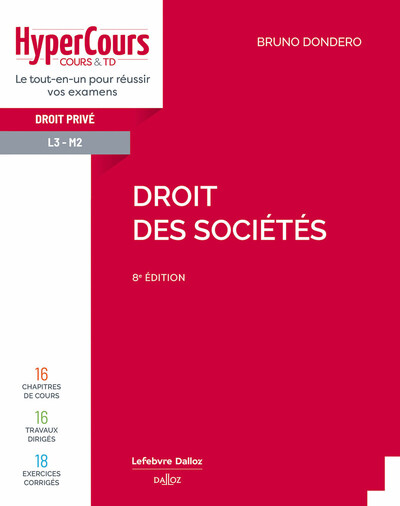 Picture of Droit des sociétés 8ed