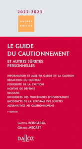 Picture of Le guide du cautionnement 2022/2023