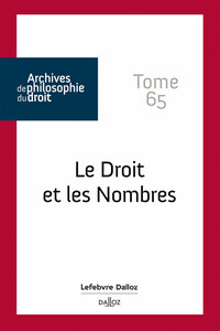 Picture of Le Droit et les Nombres - Tome 65 - Tome 65