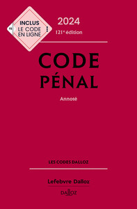 Image de Code pénal 2024, annoté. 121e éd.