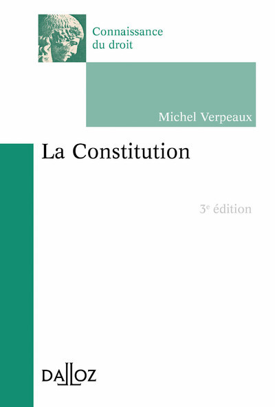 Image de La constitution. 3e éd.