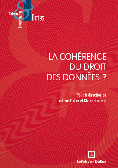 Picture of La cohérence du droit des données