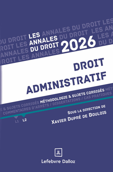 Picture of Annales Droit administratif 2026