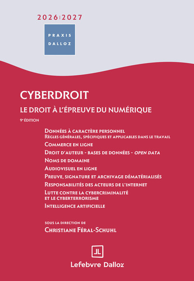 Picture of Cyberdroit 2026/2027. 9e éd. - Le droit à l'épreuve du numérique