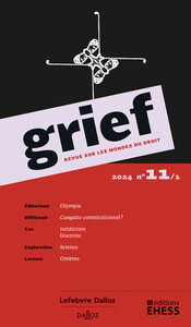 Picture of Grief, revue sur les mondes du droit, n° 11/1
