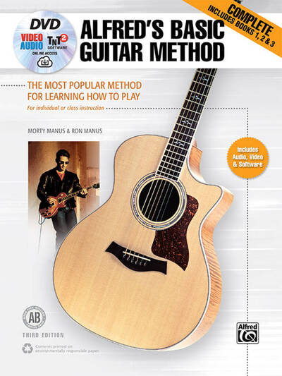 Image de RON & MORTY MANUS : ALFRED'S BASIC GUITAR METHOD COMP 3RD ED - RECUEIL + DVD