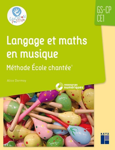 Picture of Langage et maths en musique - Méthode école chantée GS-CP-CE1+ CD Rom