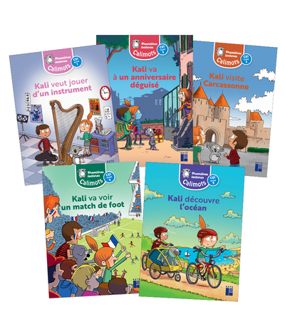 Picture of Calimots CE1 - unités 1 à 5 - pack avec 1 ex de chaque titre