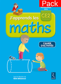 Image de Pack de 6 cahiers J'apprends les Maths CE2