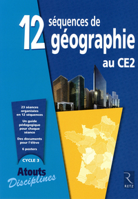 Picture of 12 séquences de géographie au CE2
