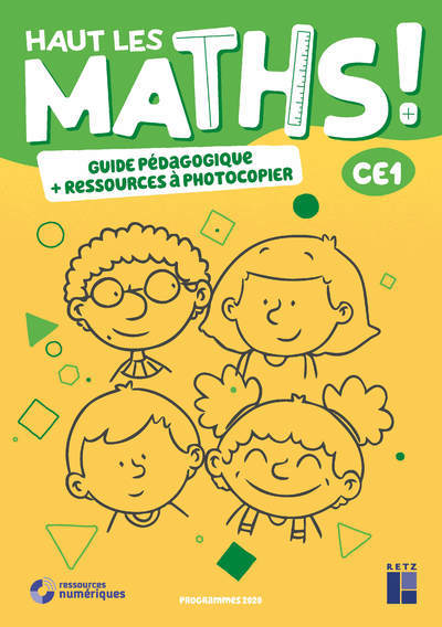 Picture of Haut les maths CE1- Guide pédagogique + Ressources à photocopier ED 2021
