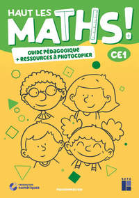 Picture of Haut les maths CE1- Guide pédagogique + Ressources à photocopier ED 2021