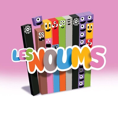 Image de Les Noums CP - Boite de réglettes (26 réglettes)