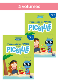 Picture of J'apprends les maths CE2 - Fichier de l'élève en 2 volumes - Programmes 2025
