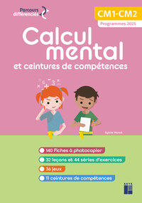 Image de Calcul mental et ceintures de compétences CM programmes + ressources numériques