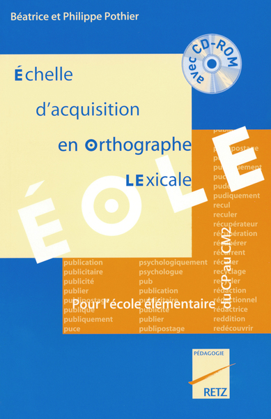 Image de Echelle d'acquisition en orthographe lexicale EOLE + CD