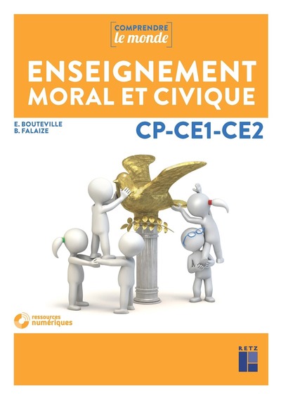 Image de Enseignement moral et civique cycle 2 (CP-CE1-CE2) + CD