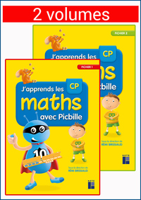 Image de J'apprends les maths avec Picbille CP - 2 volumes sous blister