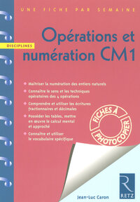 Image de Opérations et numération CM1