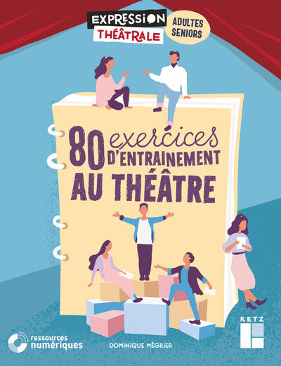Picture of 80 exercices d'entraînement au théâtre pour adultes et seniors + DVD