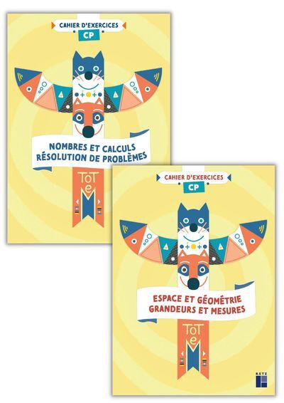 Picture of Totem Mathématiques CP - Cahiers d'exercices 2 volumes - numération + géométrie