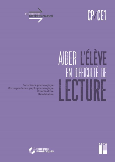 Picture of Aider l'élève en difficulté de lecture cycle 2 + téléchargement