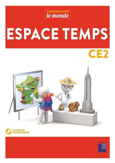 Image de Espace temps CE2 + dvd-rom
