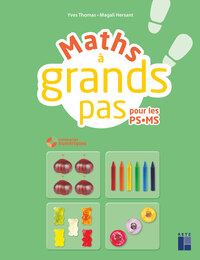 Picture of Maths à grands pas PS MS + CD + téléchargement