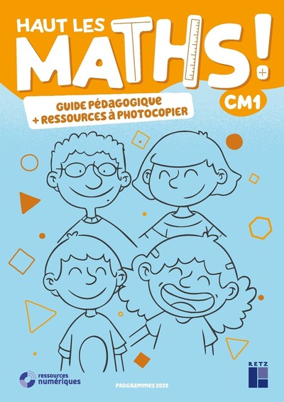 Image de Haut les maths CM1- Guide pégagogique + ressources à photocopier ED 2021