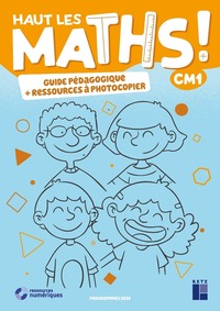 Image de Haut les maths CM1- Guide pégagogique + ressources à photocopier ED 2021