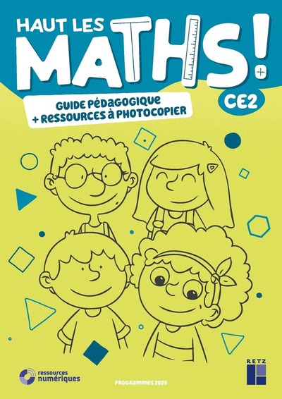 Image de Haut les maths CE2- Guide pédagogique + ressources à photocopier ED 2021