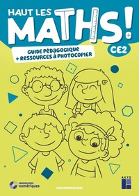 Image de Haut les maths CE2- Guide pédagogique + ressources à photocopier ED 2021