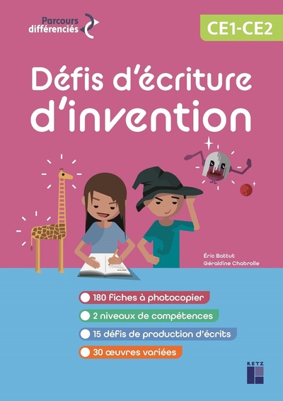 Picture of 15 Défis d'écriture CE1-CE2 - + ressources numériques