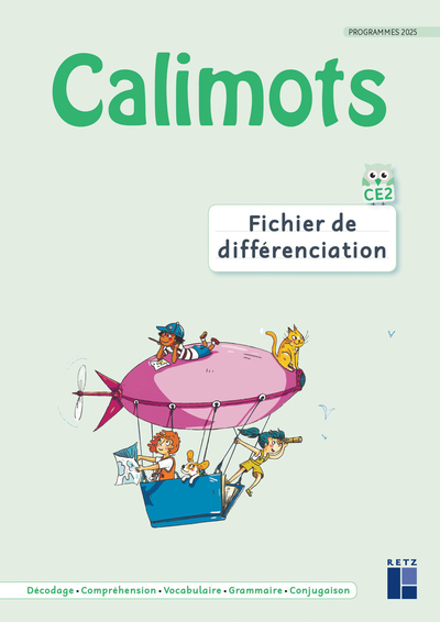 Picture of Calimots CE2 - Fichier de différenciation lecture et étude de la langue