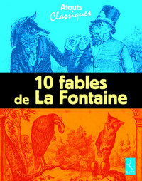 Image de Pack 6 exemplaires 10 fables de La Fontaine Elève