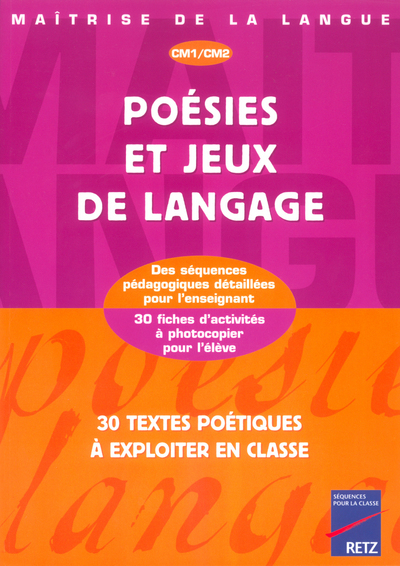 Picture of Poésies et jeux de langage CM1 CM2
