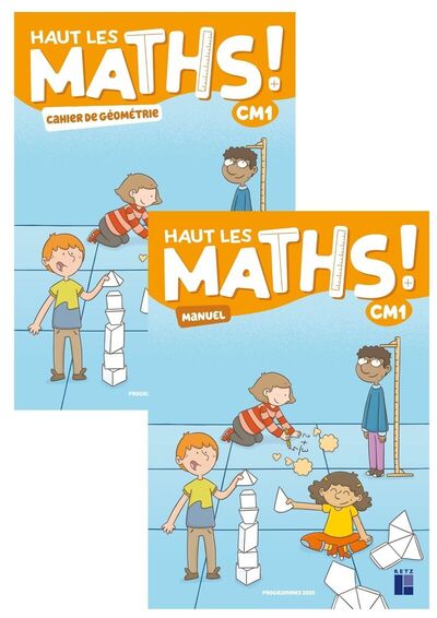 Picture of Haut les maths ! CM1 - Manuel + cahier de géométrie - ed 2021
