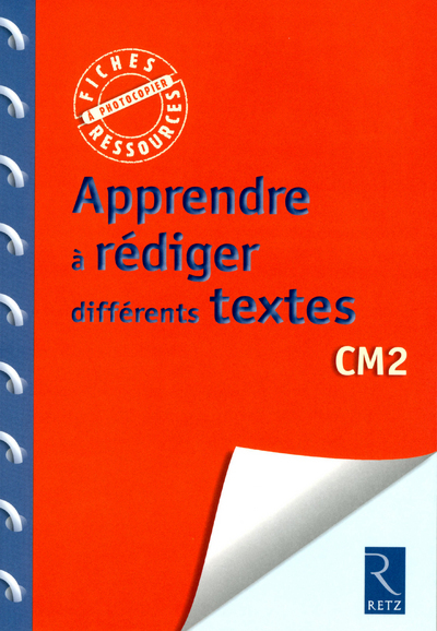 Image de Apprendre à rédiger différents textes