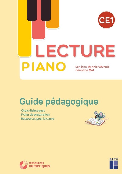 Picture of Lecture Piano CE1 - Guide pédagogique + CD-Rom