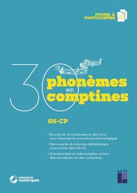 Picture of 30 phonèmes en 30 comptines + CD audio