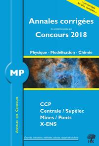Picture of Annales corrigées concours 2018 MP phyqique modélisation chimie