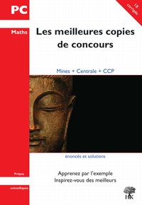 Image de Les meilleures copies de concours - PC maths